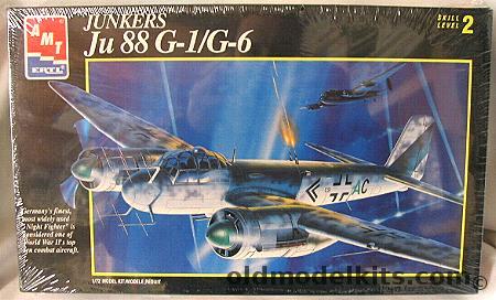 AMT 1/72 Junker Ju-88 G-1/G-6 Nightfigher - II/NJG 5 or NJG 2, 8897 plastic model kit